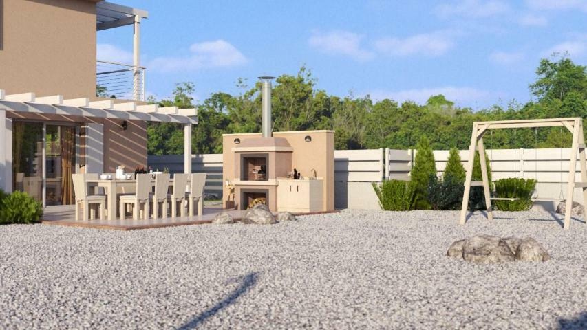 Villa Bella - Beautiful And Modern House With Pool, Souna, Jacuzzi & Playground, Liznjan - Istra Kültér fotó